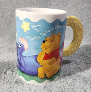 Taza Disney Winnie The Pooh Tigger Pooh Piglet Eeyore Twinkle Little Star - Imagen 1 de 4