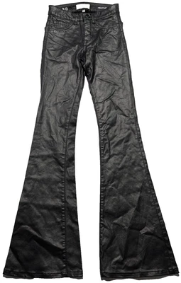 Pantalones DL1961 BREZO GRAN TIRO ACAMPANADOS Algodón Americano RESBALADIZO AL ACEITE - Mujer 24 Usados en Excelente Condición Foto 1 de 4