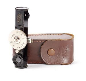 Leitz FOKOS Rangefinder Meter Scale Black Nickel Short Base for Leica & Adox - Bild 1 von 5