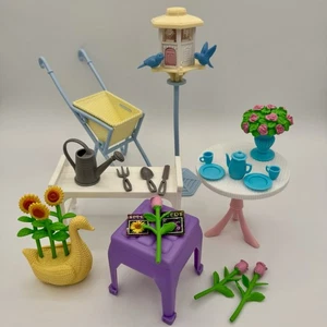2000 Mattel Barbie So Real So Now Summer Garden Spielset Puppe Lot plus Extras - Bild 1 von 7