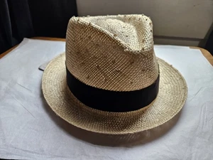 Cappello Bailey of Hollywood Fedora Fitted Uomo Litestraw Made USA WAHLER Taglia XL - Foto 1 di 13