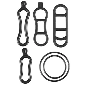 Banda fija para faros Correa de goma Accesorios para bicicletas Bandas de montaje flexibles - Imagen 1 de 6