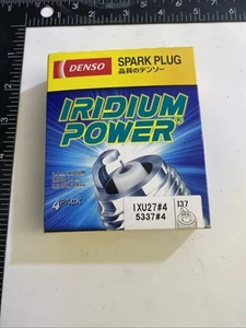 Denso Spark Plug Iridium Power #IXU27(4) PCs NIB - Picture 1 of 3