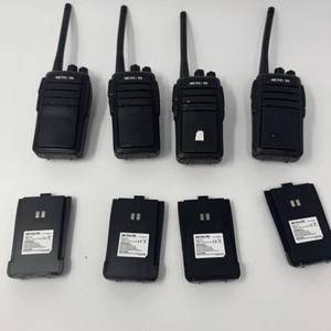Retevis #RT21 Two Way Radio Commercial Construction Security 4-Radios + EXTRA BT - Picture 1 of 4