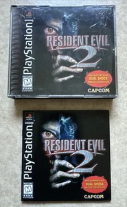 Resident Evil 2: Dual Shock Edition (Sony PlayStation 1, 1998) CIB Complete PS1! - Picture 1 of 19