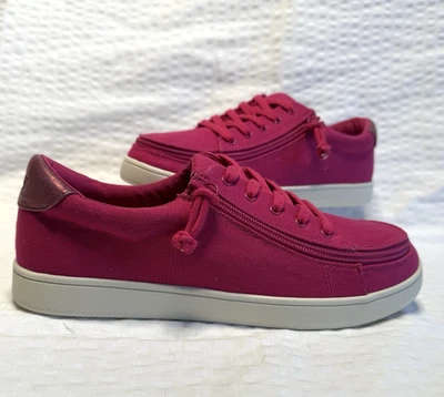 Billy Footwear Para Mujer Clásico Encaje Zapatillas bajas Zapatos con Cremallera Rosa Talla 8.5W Nuevo sin Etiquetas Foto 1 de 4