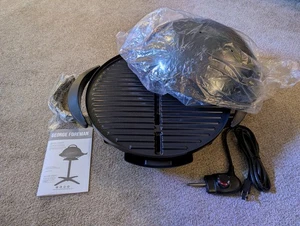 Parrilla eléctrica George Foreman interior/exterior negra sin soporte  - Imagen 1 de 9