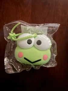 KEROPPI MINI Wristlet Soft Silicone Case Coin Purse Pouch Zipper Sanrio KEROKERO - Bild 1 von 4