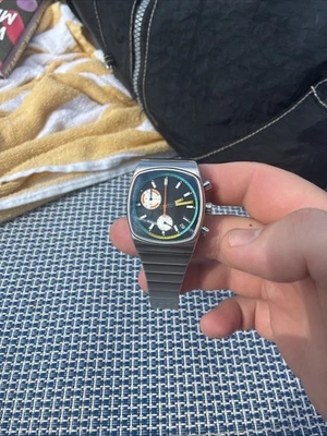 Brew Metric Chronograph Retro Dial Chronograph Preowned GOOD Condition - Image 1 of 4