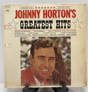 GREATEST HITS Johnny Horton 33 rpm record Columbia CS 8396 Old School Country - Picture 1 of 4
