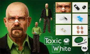 BLACK 8 TOYS Breaking Bad Toxic White 1/6th Collectibles Action Figure New - Picture 1 of 18