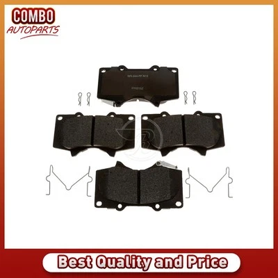 Комплект передних дисковых тормозных колодок подходит для Toyota Sequoia 2001-2007 годов выпуска - Изображение 1 из 2