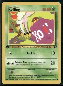 Base Set #051/102 Koffing 1st edition - Picture 1 of 2