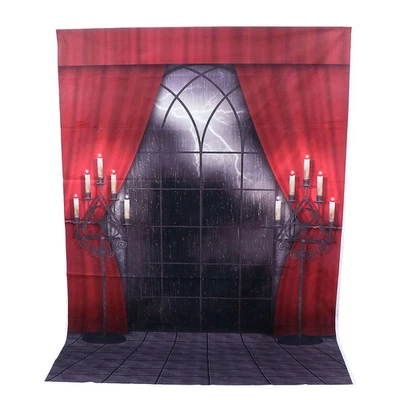 Halloween Scary Photography Hintergrund Foto Hintergrund Stoff Requisite - Bild 1 von 4