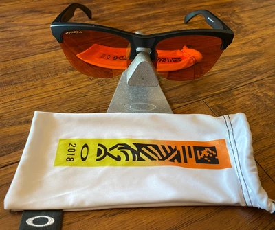 New Oakley Frogskins Harmony Fade Prizm Ruby Sunglasses 2018 Olympics 9374-0563 - Image 1 of 4