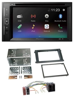 Pioneer Bluetooth MP3 USB 2DIN DAB DVD Autoradio für Porsche Cayenne 2002-2007 - Bild 1 von 4