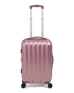 LONDON FOG 20in Mauve Madison Hardside Expandable Carry-on Spinner - Picture 1 of 4