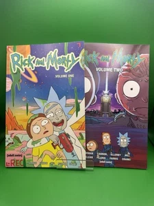rick and morty volume 1 & 2 trade paperbacks - Picture 1 of 7