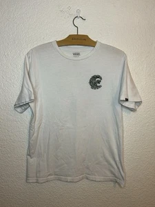 Vans Off The Wall Surfing Dino White Skater Graphic T-shirt Youth XL - Picture 1 of 9