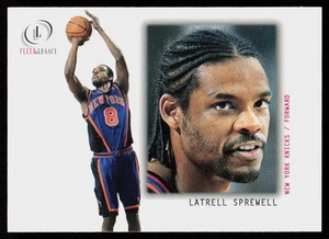 2000-01 Fleer Legacy Latrell Sprewell #14 BASKETBALL CARD New York Knicks - Picture 1 of 2