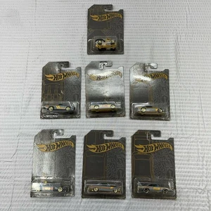 Hot Wheels 51° Anniversario Satinato e Cromato Set Completo 1-6 + Auto Gotta Go Chase - Foto 1 di 23