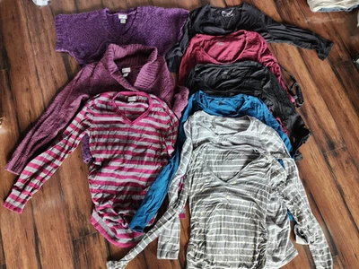 孕妇衬衫和毛衣套装中号/小号 — 第 1/4 张图片