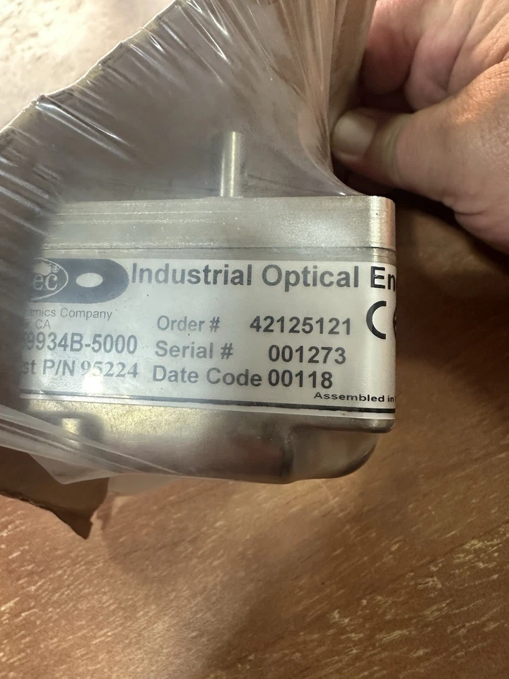 Filtec, Industrial Optical Encoder. MFN#: H259934B-5000. New In Box!! - Image 1 of 4