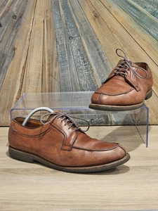 Zapatos Derby Allen Edmonds Stockbridge Para Hombre 11.5D Cuero Marrón Punta Dividida - Imagen 1 de 11