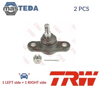 JBJ1075 SUSPENSION BALL JOINT PAIR FRONT OUTER LOWER TRW 2PCS NEW OE REPLACEMENT - Image 1 of 4