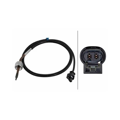 Sensor, temperatura de los gases de escape HELLA 6PT 010 376-711 para DAIMLER MERCEDES-BENZ - Imagen 1 de 2
