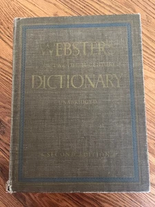 1963 Webster’s New Twentieth Century Dictionary Unabridged 2nd Edition FREE SHIP - Bild 1 von 7