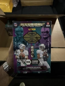 Blaster Box 2020 Panini Illusions NFL Football Factory sigillato!!! 36 carte totali - Foto 1 di 2