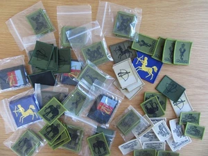 British Army. Royal Artillery, Mixed TRF's / Formation Badges. Job lot x 100+ - Picture 1 of 7