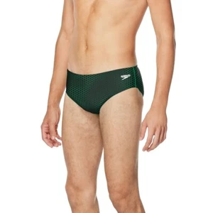 Speedo, Slip Esagonale Competitivo Verde Taglia: Uomo 26" - Foto 1 di 2