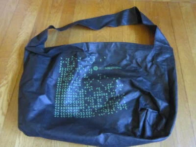 HP Eco Solutions Bag 12 x 17 x 6" Shopping Carrying Tote NEW Black FREE SHIP - Image 1 of 4