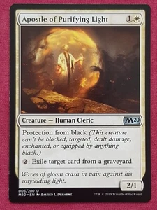 Magic The Gathering 2020 CORE SET M20 APOSTLE OF PURIFYING LIGHT white card MTG - Bild 1 von 2