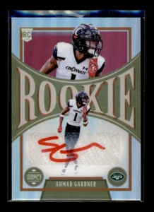 2022 Panini Legacy #83 Ahmad "Sauce" Gardner Red Ink Auto RC New York Jets - Picture 1 of 2