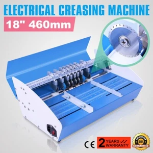 110 V elektrische Papierfalzmaschine 3in1 Combo Papier Lochmaschine 460 mm - Bild 1 von 13