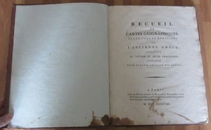 Raccolta di cartine geografiche - atlante /antica Grecia 1788 - Foto 1 di 12