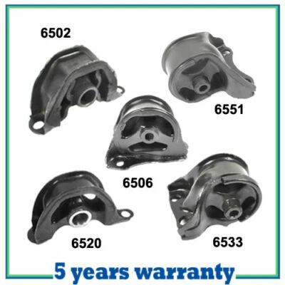 M255 Motor & Trans Mount For 93-97 Honda Civic Del Sol 1.5L 1.6L For Auto Trans - Image 1 of 4