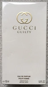 GUCCI GUILTY FOR WOMEN POUR FEMME EAU DE PARFUM SPRAY 5.0 OZ NEW IN SEALED BOX - Picture 1 of 4