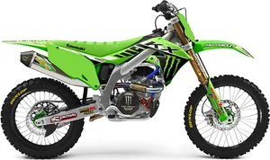 Throttle Syndicate 2024 Pro Circuit Monster Kawasaki Graphic Kit-KX 250F-25 - Mo - Bild 1 von 1