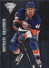 2013-14 Panini Titanium Islanders Hockey Card #67 Michael Grabner