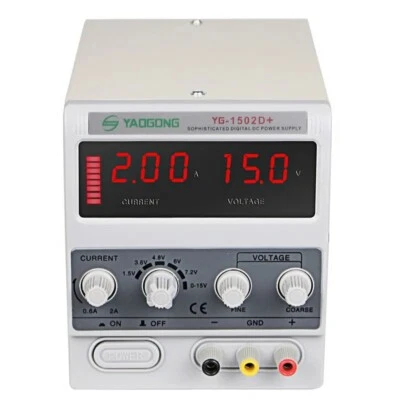 1502D+phone Repair Detection DC Power 15V2A Digital Display Adjustable Current - Image 1 of 4