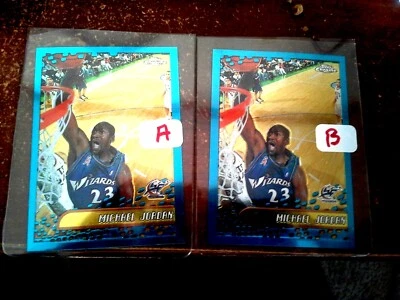 2002-03 Topps Chrome Michael Jordan #95 Wizards ....Bulls.... HOF  - Image 1 of 3