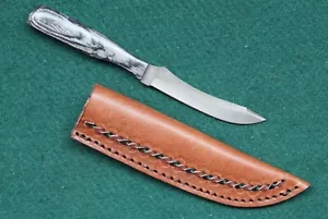 Kleines Enthäutungsmesser & Lederscheide kostenloser Versand - Bild 1 von 6