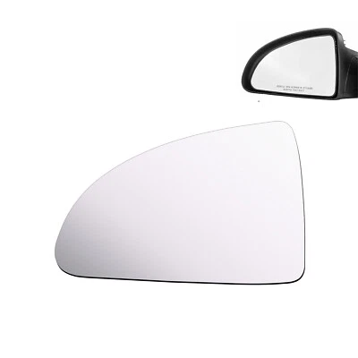 Novo Vidro Espelho Substituto Compatível com 2008-2010 Chevrolet Cobalt LH Lateral Plano - Imagem 1 de 4