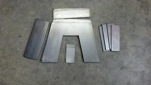 6" Universal Step Notch Kit 2" wide weld airride slammed c-notch c notch weld on - Picture 1 of 3