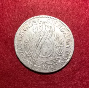 FRANCIA: ECU 1734 K (Burdeos) / Rey Luis XV / 2656 - Imagen 1 de 3
