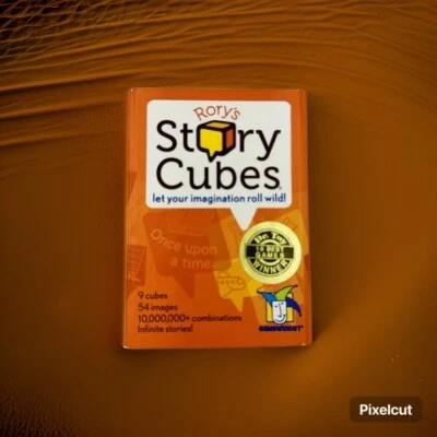 Rorys Story Cubes Game 9 Cubes~Gamewright Classic~Once Upon a Time ~Ex Display - Image 1 of 4